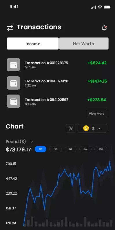 Transaction screenshot